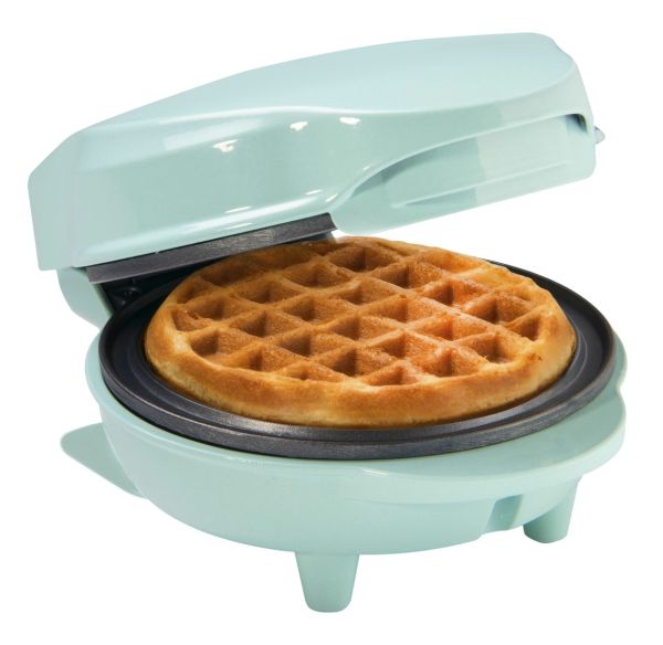 Bestron AMW500M Mini Waffeleisen, mint