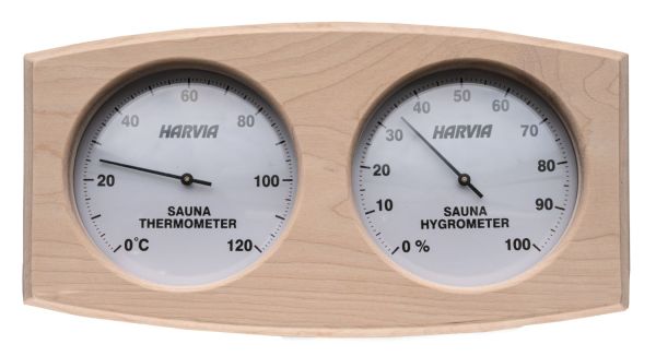 Thermo-Hygrometer, Doppel-Messinstrument, Erle