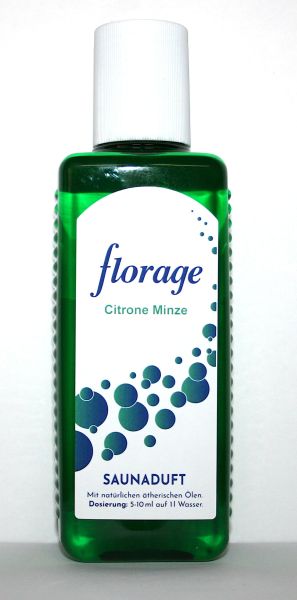 Zitrone/Minze Saunaduft Konzentrat Florage 250ml