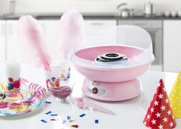 Bestron ACCM370 Zuckerwattemaschine pink