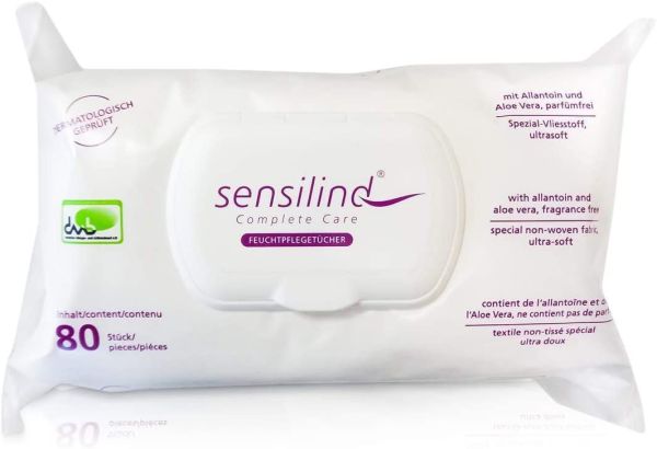 Sensilind Feuchttücher Feuchtpflegetücher 12x80 Stück