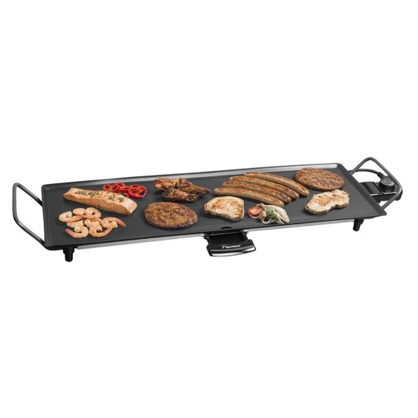 Bestron ABP603TG Plancha Grillplatte XL, Titan