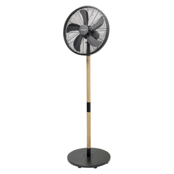 Bestron DFS45WB Standventilator 50W Holz/schwarz