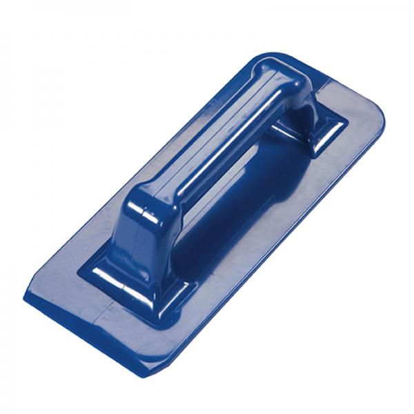 Hand-Padhalter mit Handgriff für Scheuervlies-Pads, blau