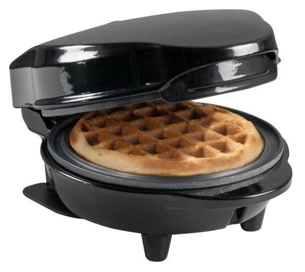 Bestron AMW500Z Mini Waffeleisen, schwarz