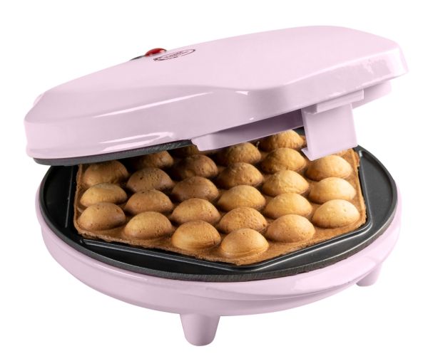 Bestron ABWM300P Bubble-Waffeleisen, pink