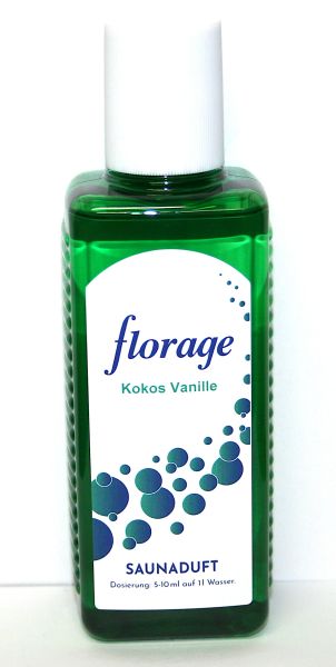 Kokos/Vanille Saunaduft Konzentrat Florage 250ml