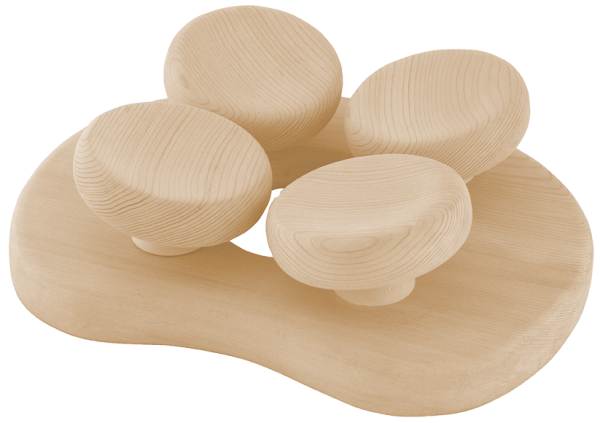 Sentiotec Ergonomische Kopfstütze (Espe)