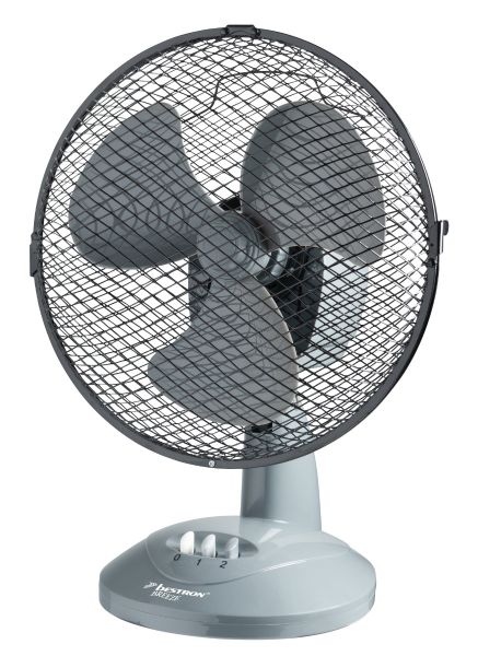 Bestron DDF27G Tischventilator ø 27 cm grau