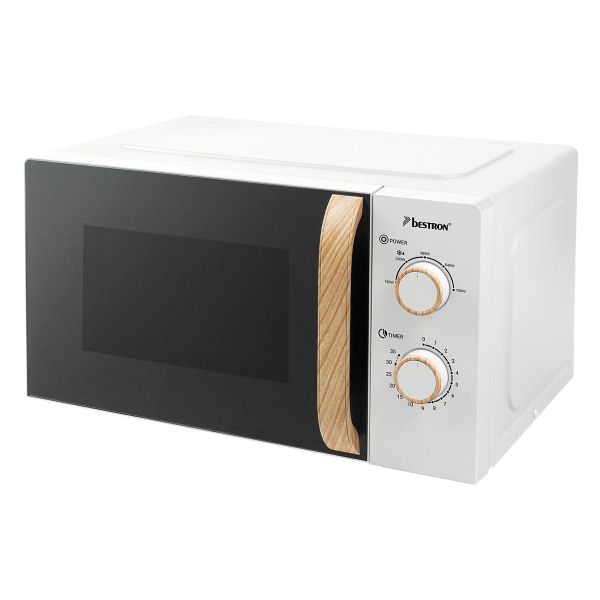 AMN200NH Mikrowelle 20 L. weiss/Holz