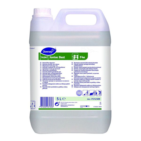 Taski Jontec Best F4e, Neutraler Bodenreiniger, 5 Liter