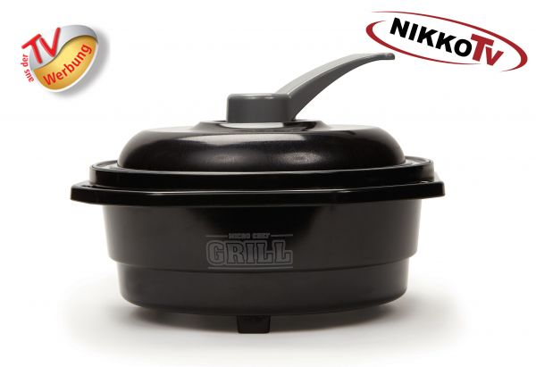 Micro Chef Grill Schwarz