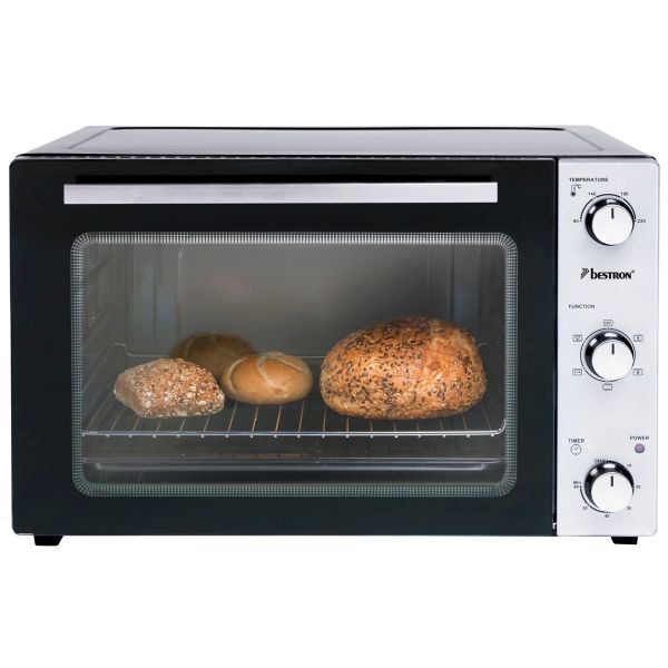 Bestron AOV55 Grill-Backofen mit Drehspieß und Umluftfunktion