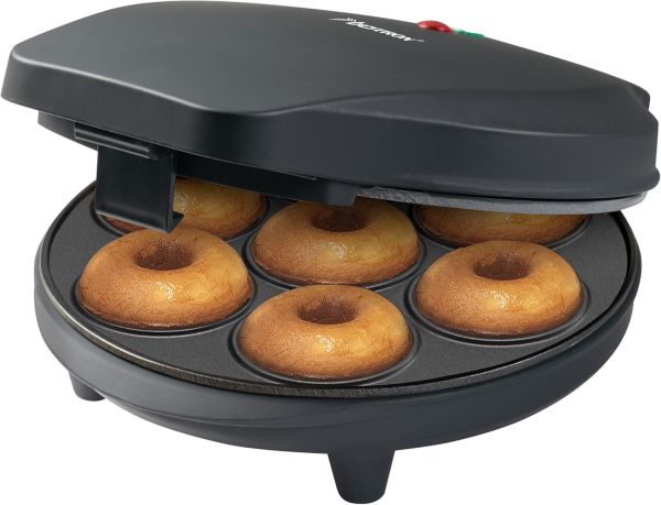 Bestron ADM218BL Donut Maker, schwarz