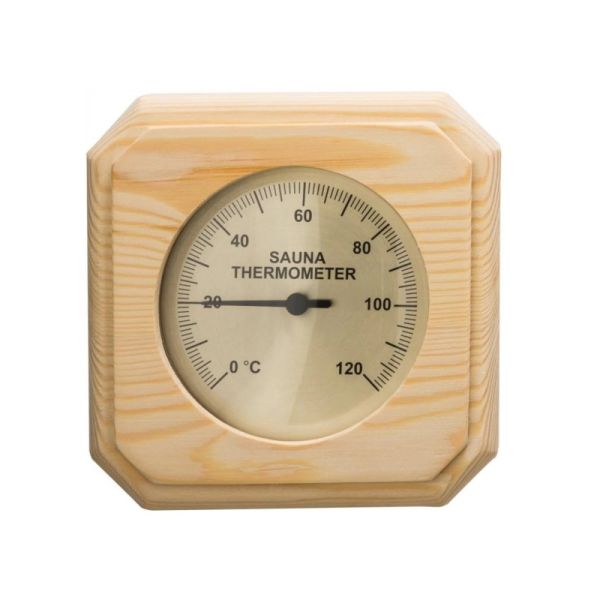 Sauna Thermometer Kiefernholz