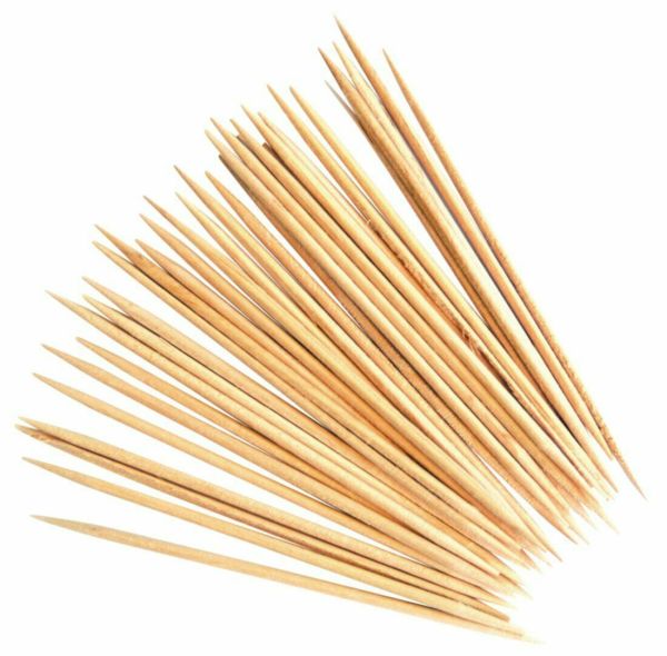 Gourmet Zahnstocher Holz, lose ungehülst, 12x1000 Stk.