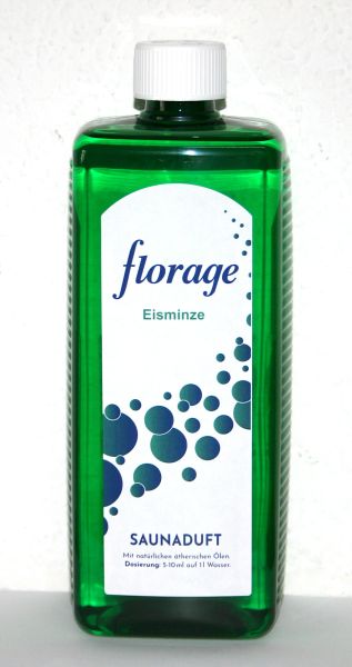 Eisminze Saunaduft Konzentrat Florage 1000 ml